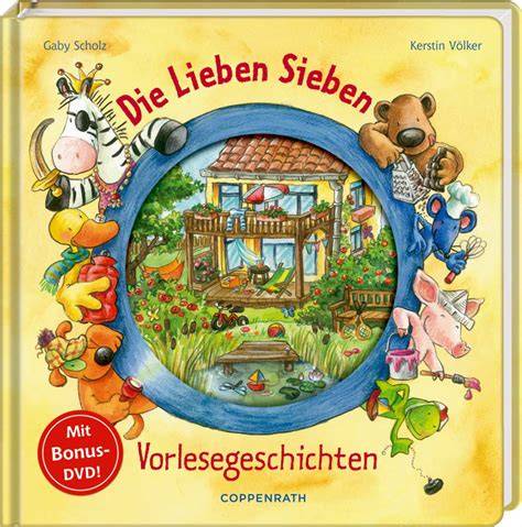Charakterillustrationen der Lieben Sieben von Kerstin Völker