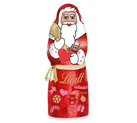 Charity-Design Edition Weihnachtsmann mit Herz - Lindt