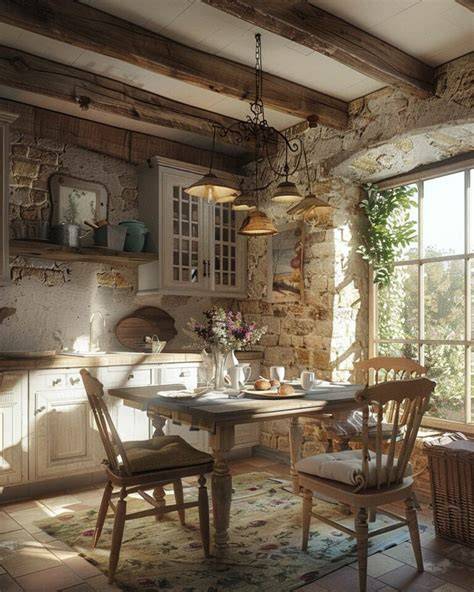 Charme du Sud - französischer Landhausstil, Torten und Kuchen auf dem Tisch