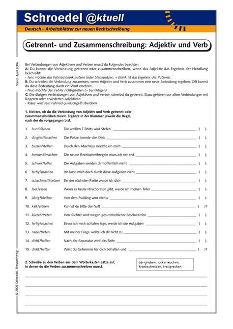 Checkliste: Entscheidungshilfen zur Getrennt- und Zusammenschreibung