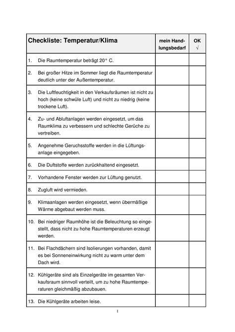 Checkliste: Temperatur, Formvorbereitung, Stäbchenprobe, Ruhezeit