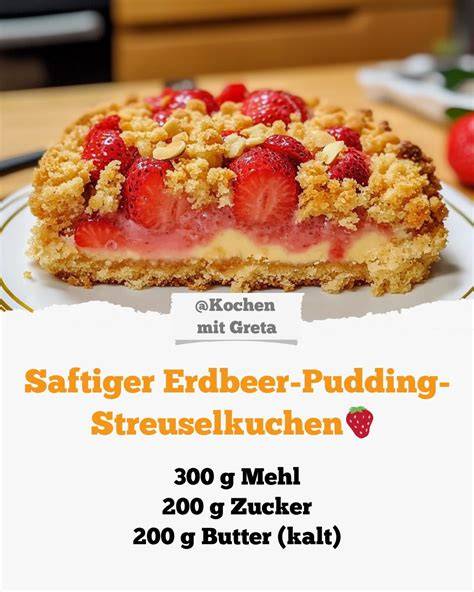 Checkliste: Zucker reduzieren, Pudding binden, Streusel kalt