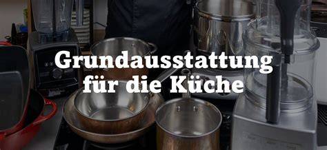 Checkliste für Grundausstattung in der Backküche