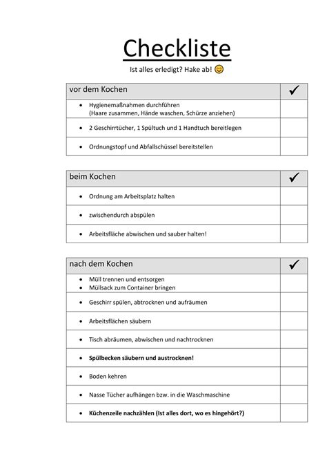 Checkliste für Schädlingsprävention in der Küche
