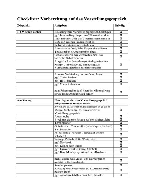 Checkliste für die Vorbereitung und das Backen von Kuchen