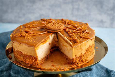 Cheesecake Boden mit Karamellkekskrümeln
