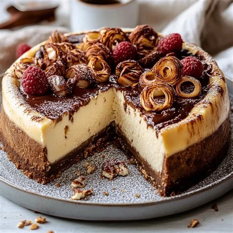 Cheesecake und Crêpe-Auswahl