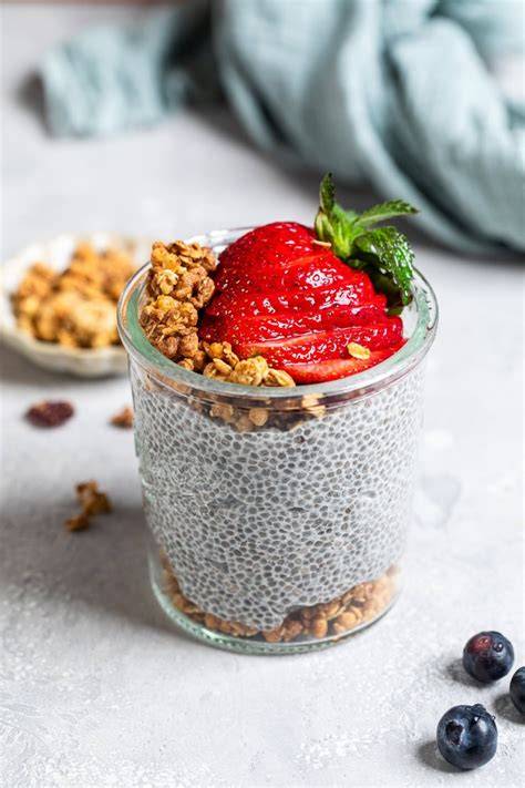 Chia Pudding im Schraubglas to go