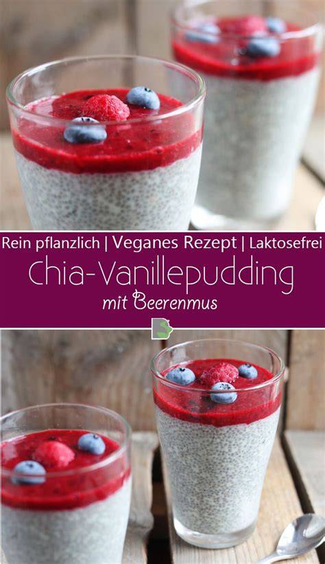 Chia Pudding mit Beerentopping