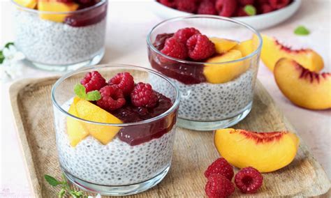 Chia-Pudding mit Früchten