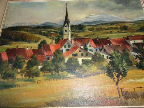 Chigton Green: idyllisches Dorf mit Schokoladenfabrik (stilisierte Dorfansicht)