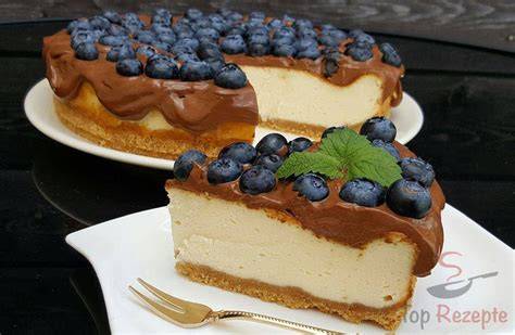 Chocolate Cheesecake mit Schokoglasur