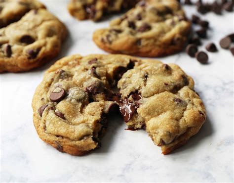 Chocolate Chip Cookies mit Chocolate Chunks