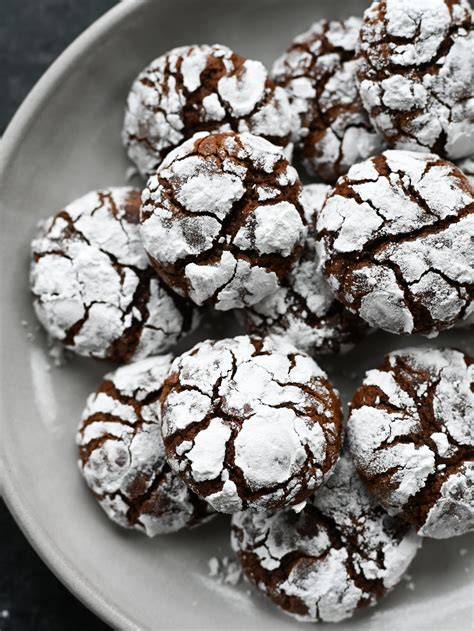 Chocolate Crinkle Cookies - Zuckerkruste