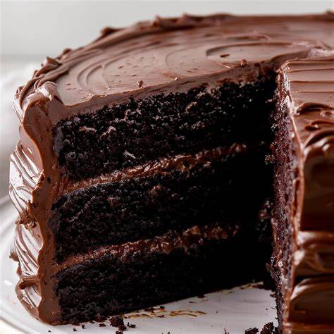 Chocolate Fudge Cake mit Nüssen und Kokos
