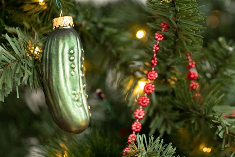 Christmas Pickle - die Gurke am Baum der USA
