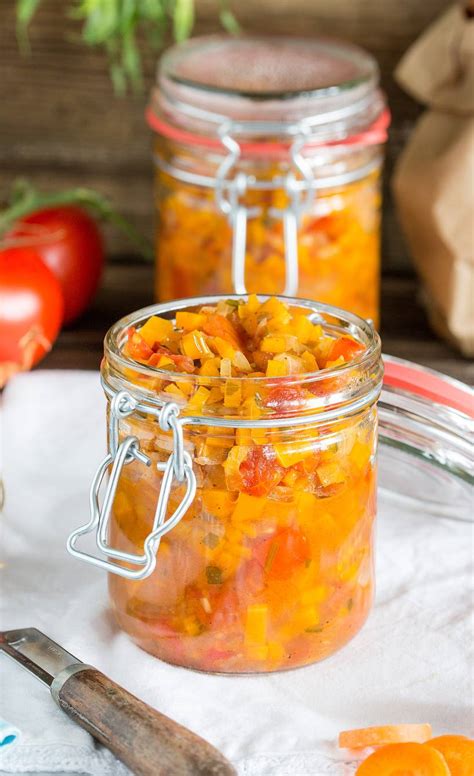 Chutney in Einmachgläsern