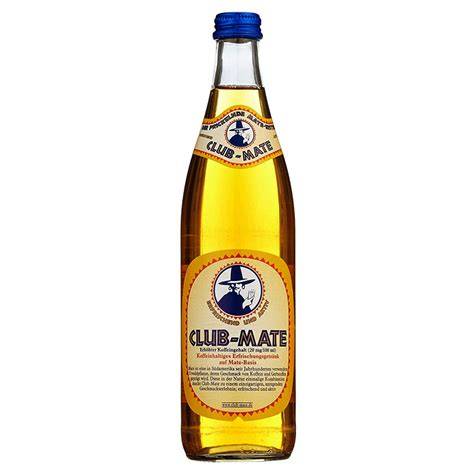 Club Mate Zero Flasche und Logo