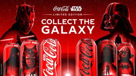 Coca-Cola x Star Wars Sammeledition mit verschiedenen Figurenmotive