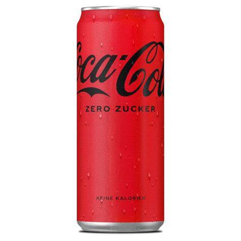 Cola Zero Flasche und Dose