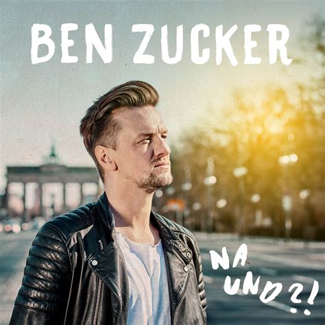 Collage: Ben Zucker Albumcover und Karrierehöhepunkte