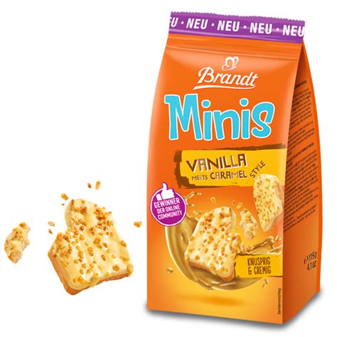 Community-Kreationen: Brandt MINIS Schoko Macchiato und Vanilla meets Caramel