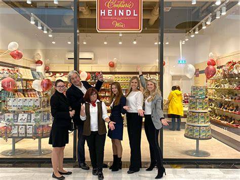 Confiserie Heindl Produktion und Filialen in Wien