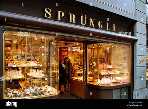 Confiserie Sprüngli am Zürcher Paradeplatz