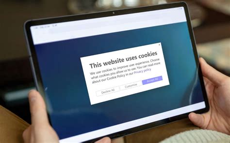 Cookie-Hinweis bei Online-Bestellungen