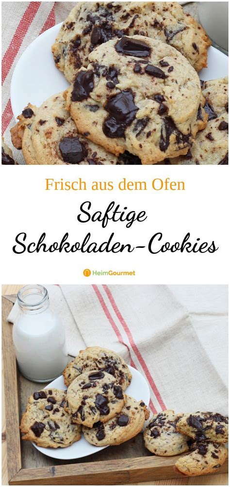 Cookies frisch aus dem Ofen als Nachtisch