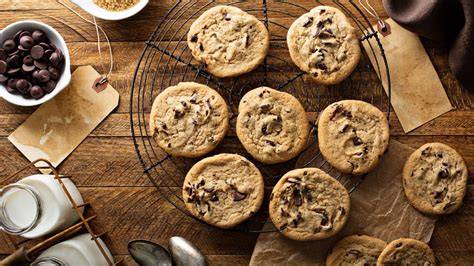 Cookies mit Schokochunks frisch gebacken