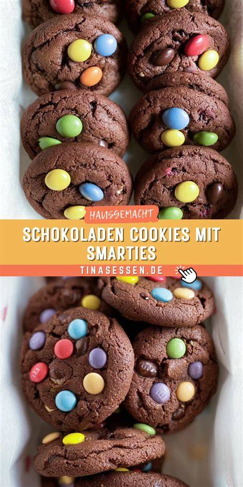 Cookies mit Schokoladengarnitur