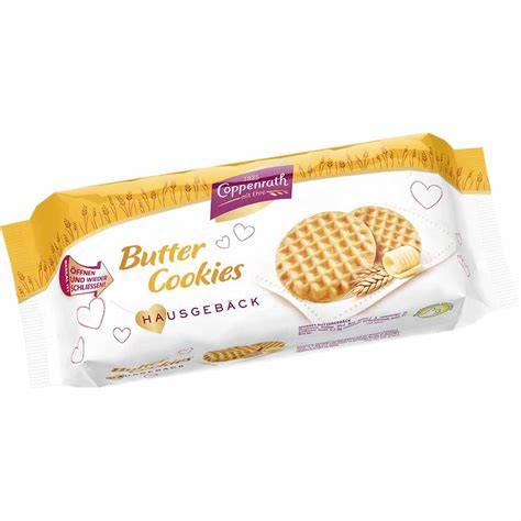Coppenrath Butter Cookies Verpackung und Produktbild