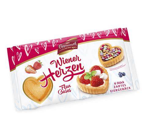 Coppenrath Wiener Torteletts auf einer Kuchentafel