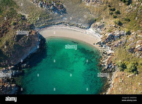 Cornwall-Küste mit Klippen und Sandstrand