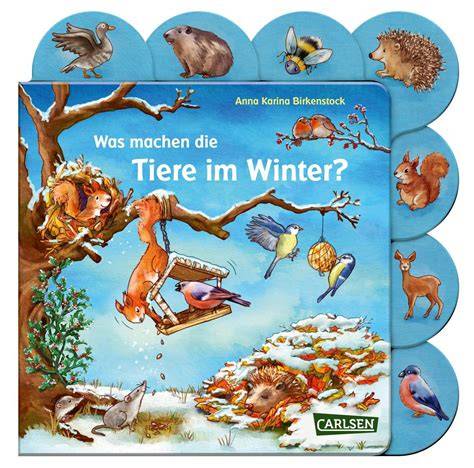 Cover und ausgewählte Seiten des Coppenrath-Pappbilderbuchs „Meine Tiere im Winter“