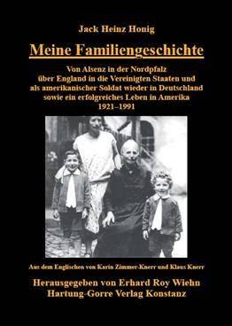 Cover-Entwurf und Notizzettel zur Biografie von Jack Heinz Honig