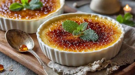 Crème Brûlée mit Karamellkruste