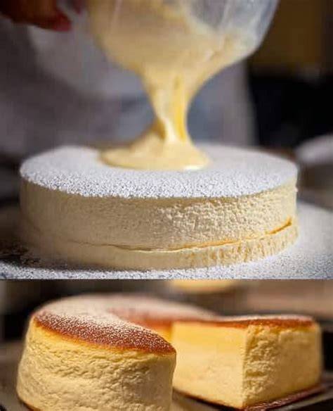 Crème Fraîche-Kuchen in Springform, nach dem Backen