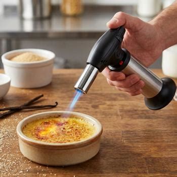 Crème brûlée Karamellisieren Technik