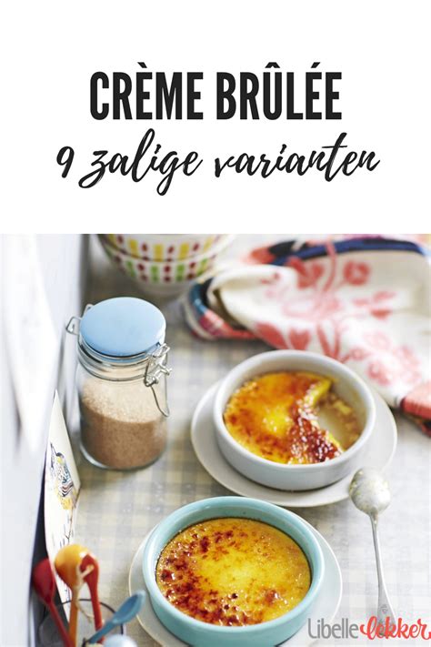 Crème brûlée Varianten
