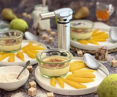 Creme Brulée: Zubereitungsschritte mit Pulver