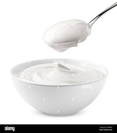 Creme in Schüssel mit Tülle