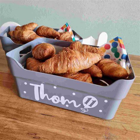 Croissants als Geschenk - Inspiration Präsentation