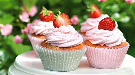 Cupcakes mit Frischkäse-Topping