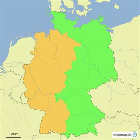DDR-Softeis Verbreitung in Ost- und Westdeutschland