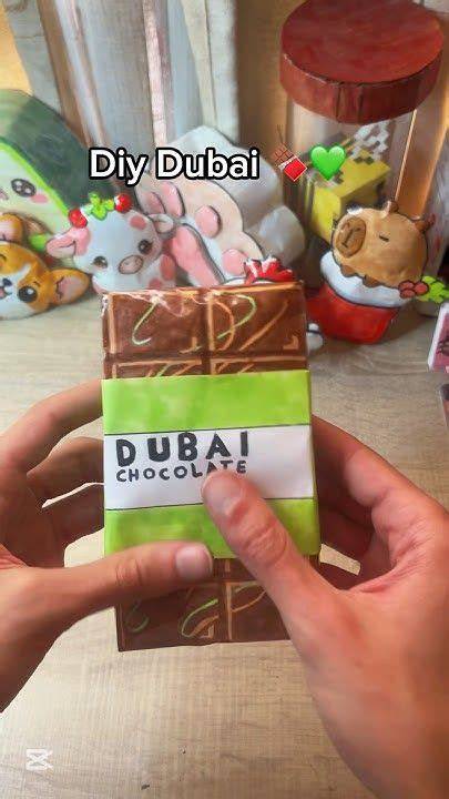 DIY Dubai Schoko-Riegel: Schritt-für-Schritt Infografik