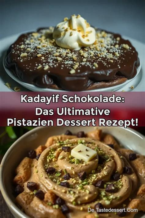 DIY-Zutaten für selbstgemachte Dubai-Schokolade: Pistazien, Tahini, Kadayif