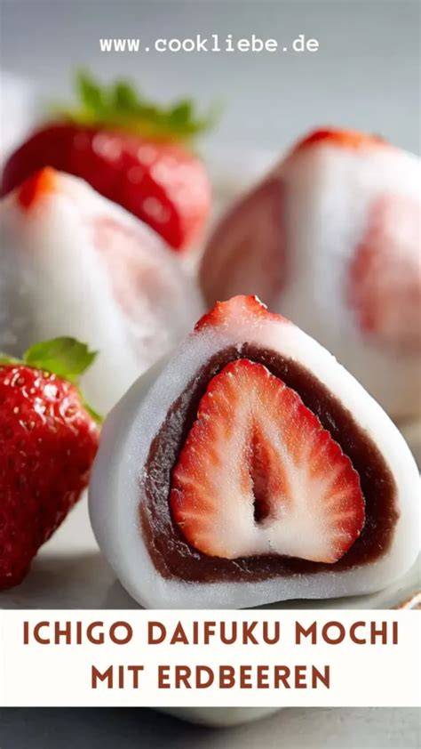 Daifuku mit roter Bohnenpaste und Mochi-Eis
