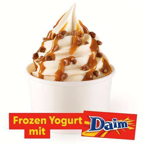 Daim Stücke auf Buttercreme